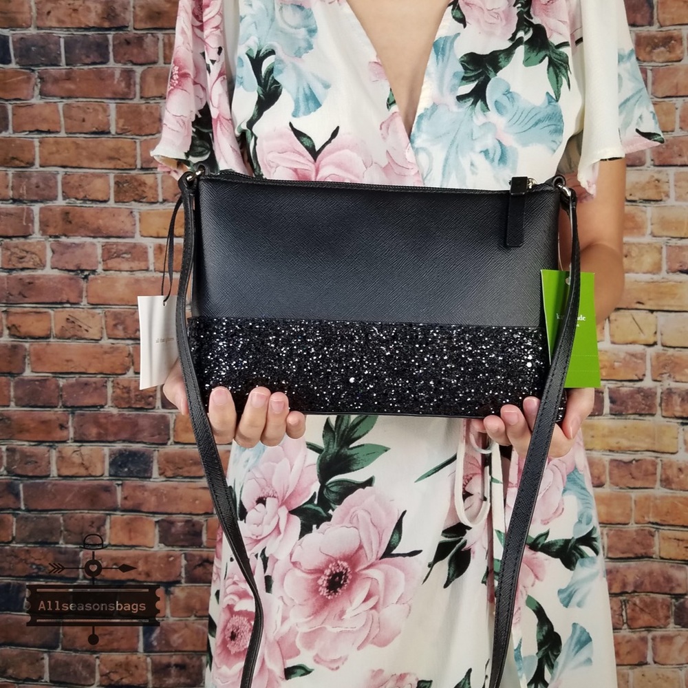 Kate spade Ramey Greta Court black crossbody bag - Picture 5 of 8